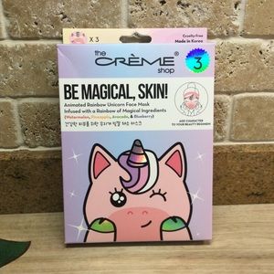 The Crème Shop Unicorn Sheet Face Masks